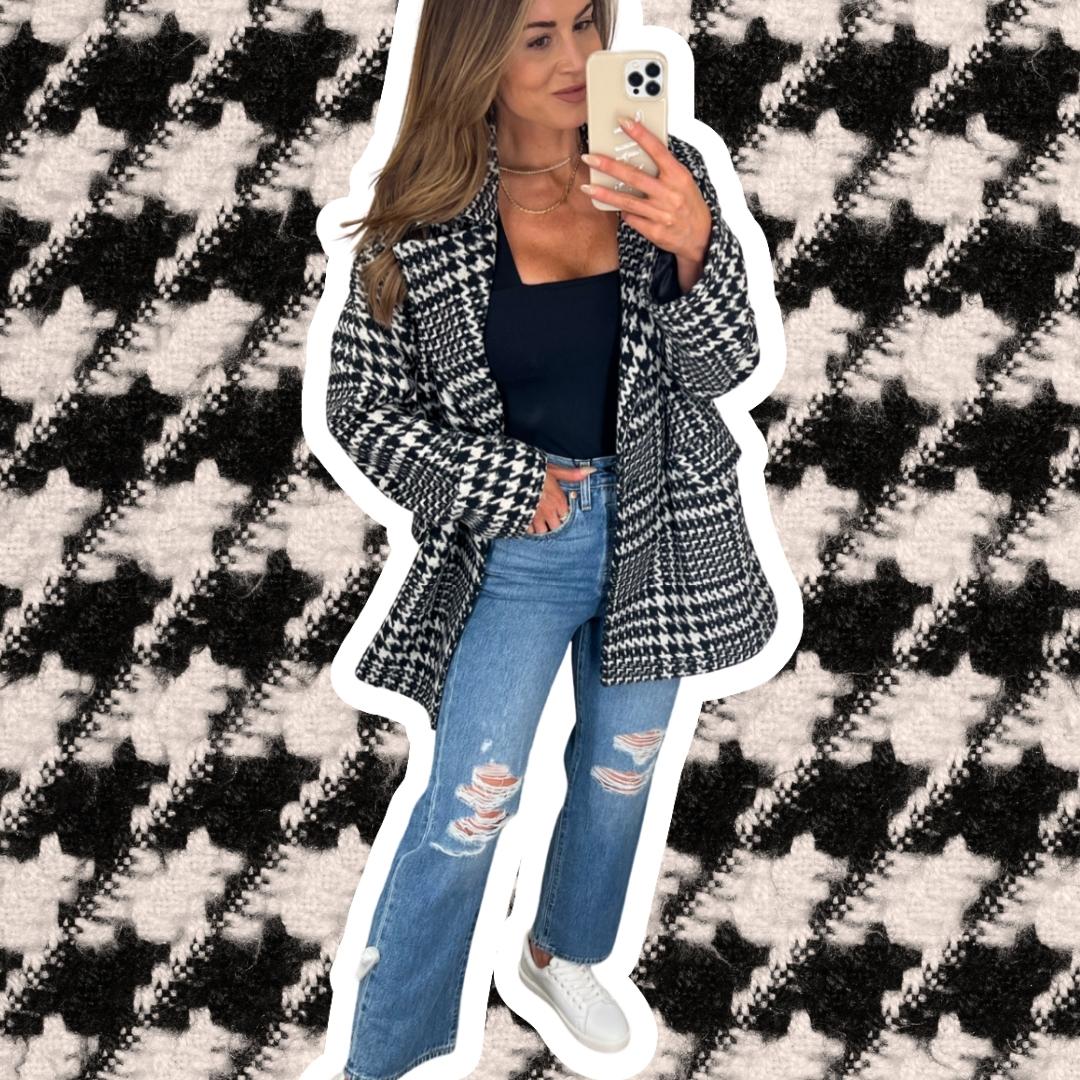 Plaid Peacoat The Perfect Travel Jacket