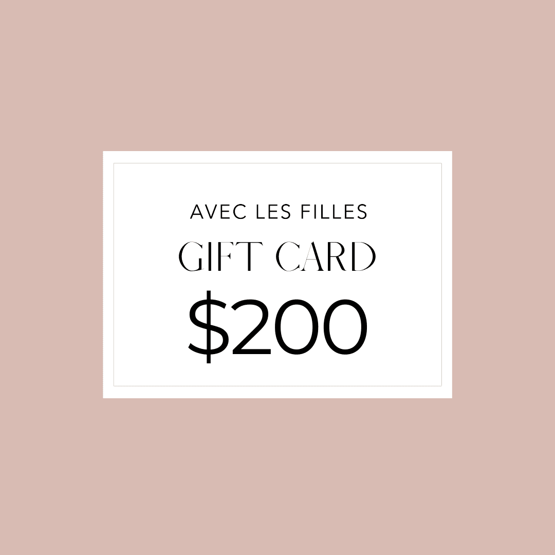 Avec Les Filles Gift Card Gift Cards Avec Les Filles US$200.00