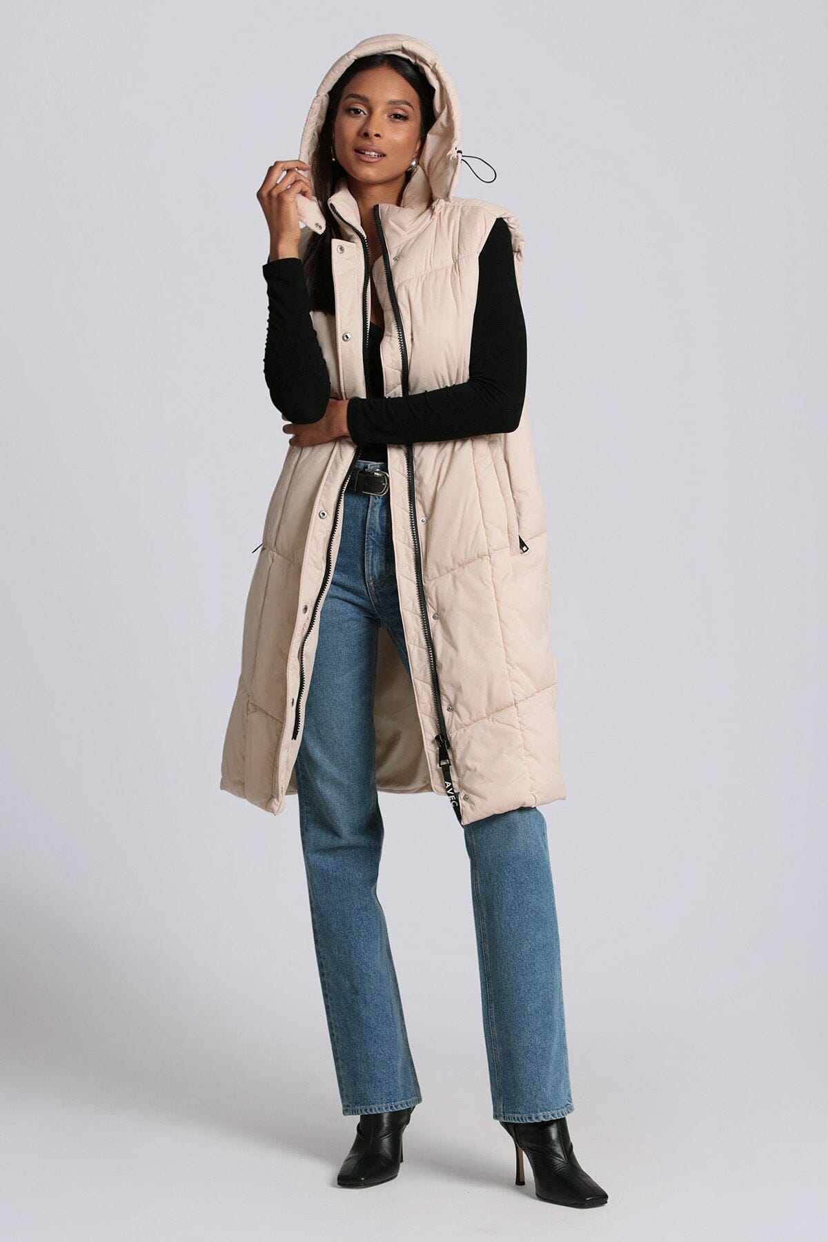 Puff Hooded Puffer Vest