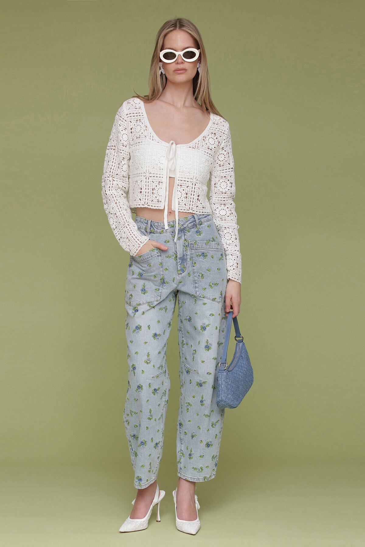 Cardigan Tie At Front Tops Avec Les Filles