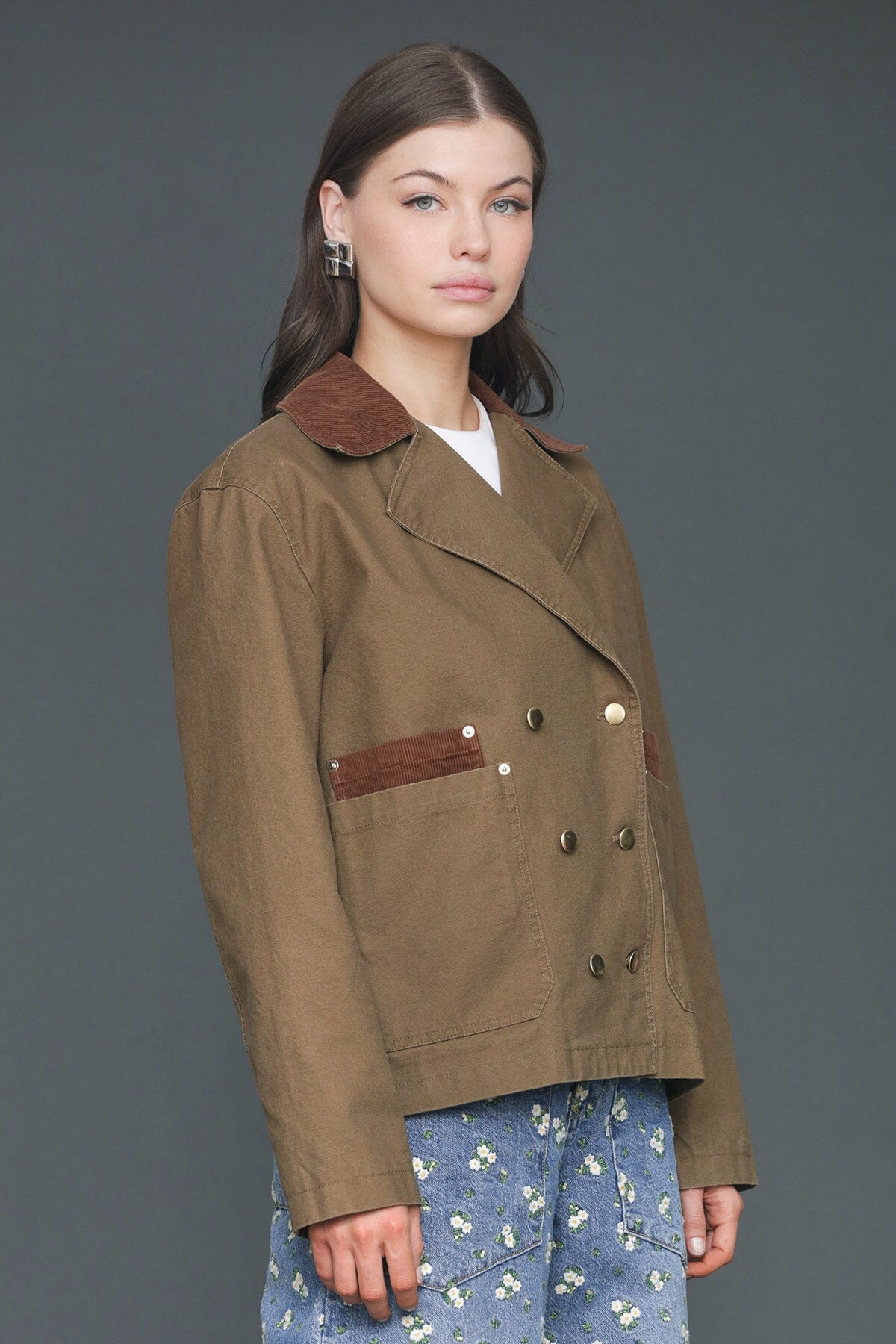 Cotton Utility Jacket Coats & Jackets Avec Les Filles