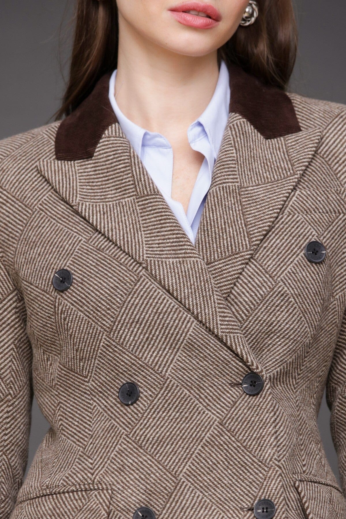 Basketweave Hourglass Blazer Coats & Jackets Avec Les Filles