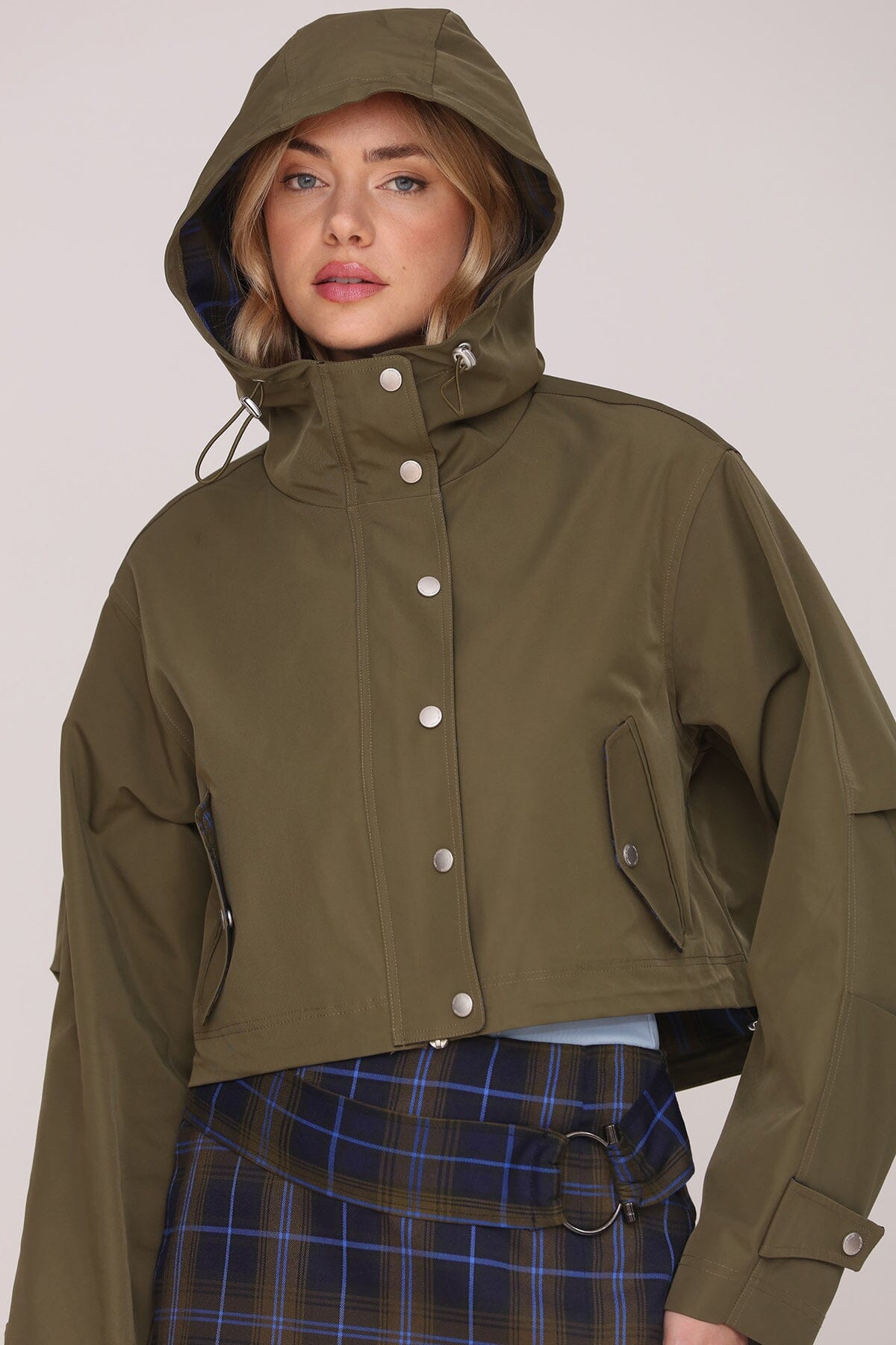 Cropped Anorak Rain Jacket Coats & Jackets Avec Les Filles