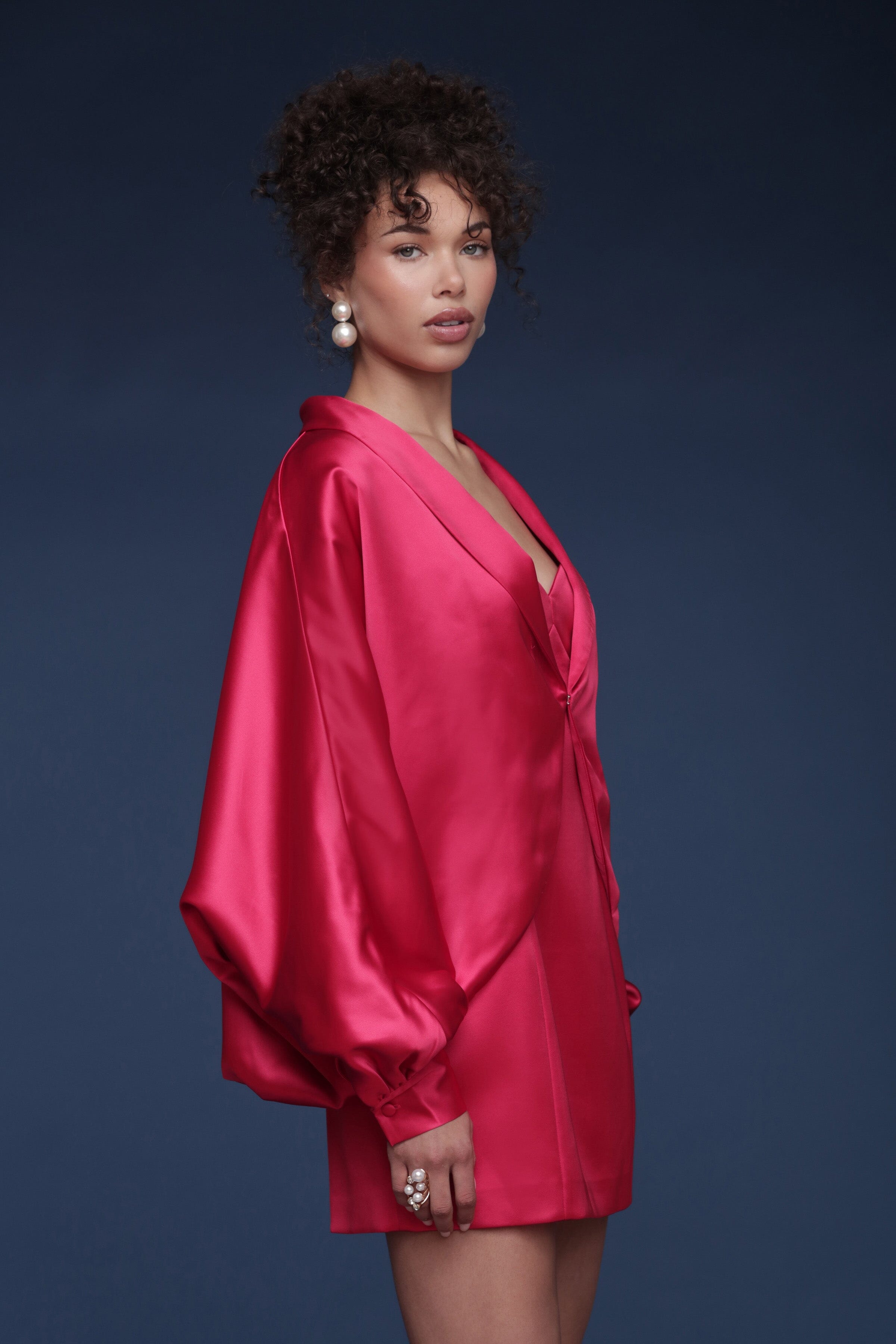 Oversized Dolman Sleeve Jacket Coats & Jackets Avec Les Filles