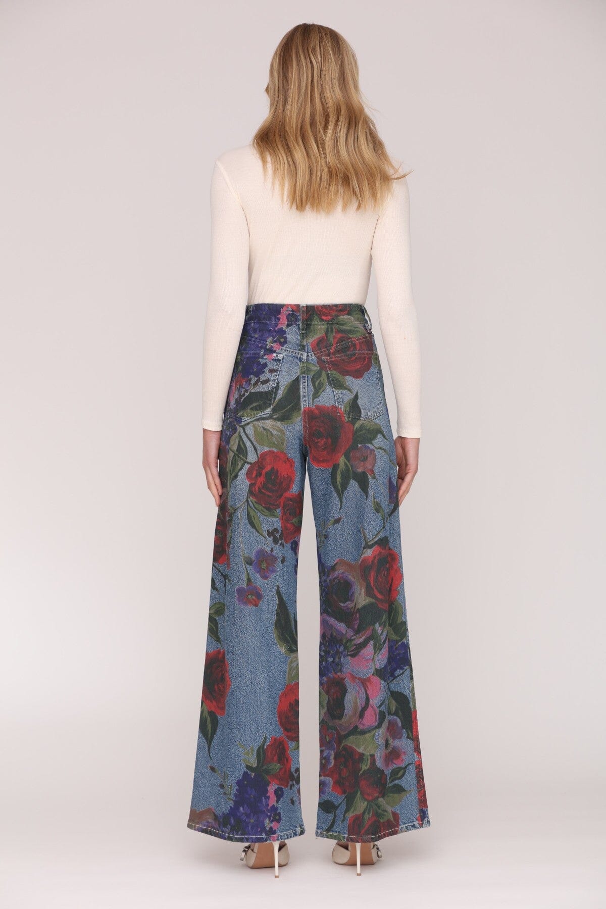 Pant High Rise Wide Leg Pants Avec Les Filles