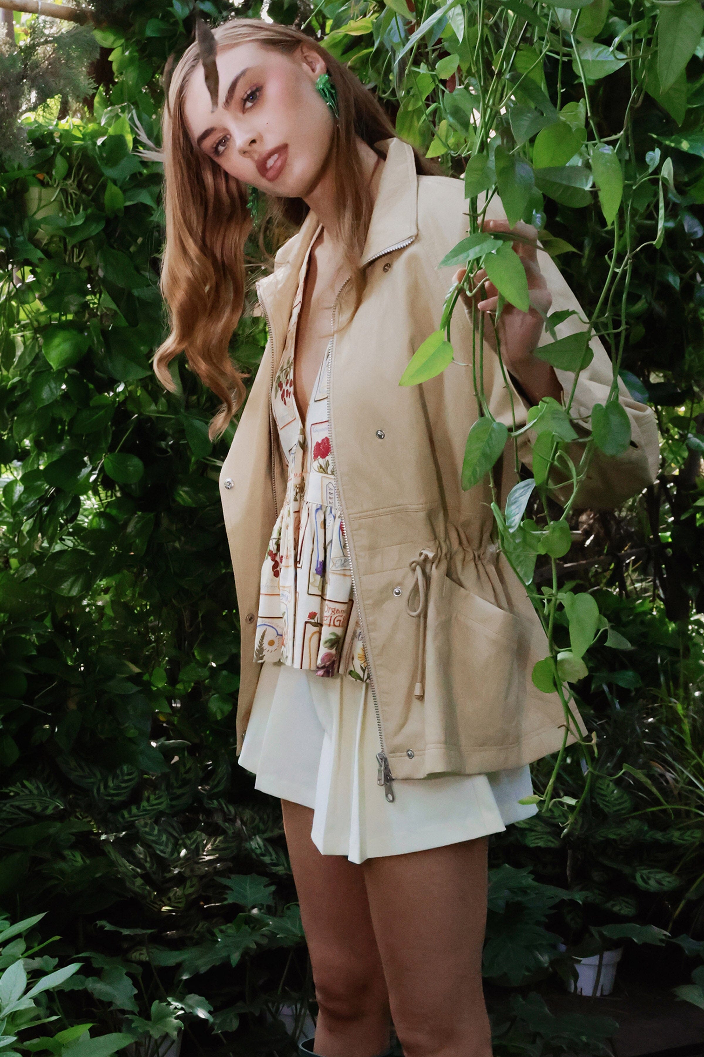 Faux-Ever Leather™ Anorak Coats & Jackets Avec Les Filles