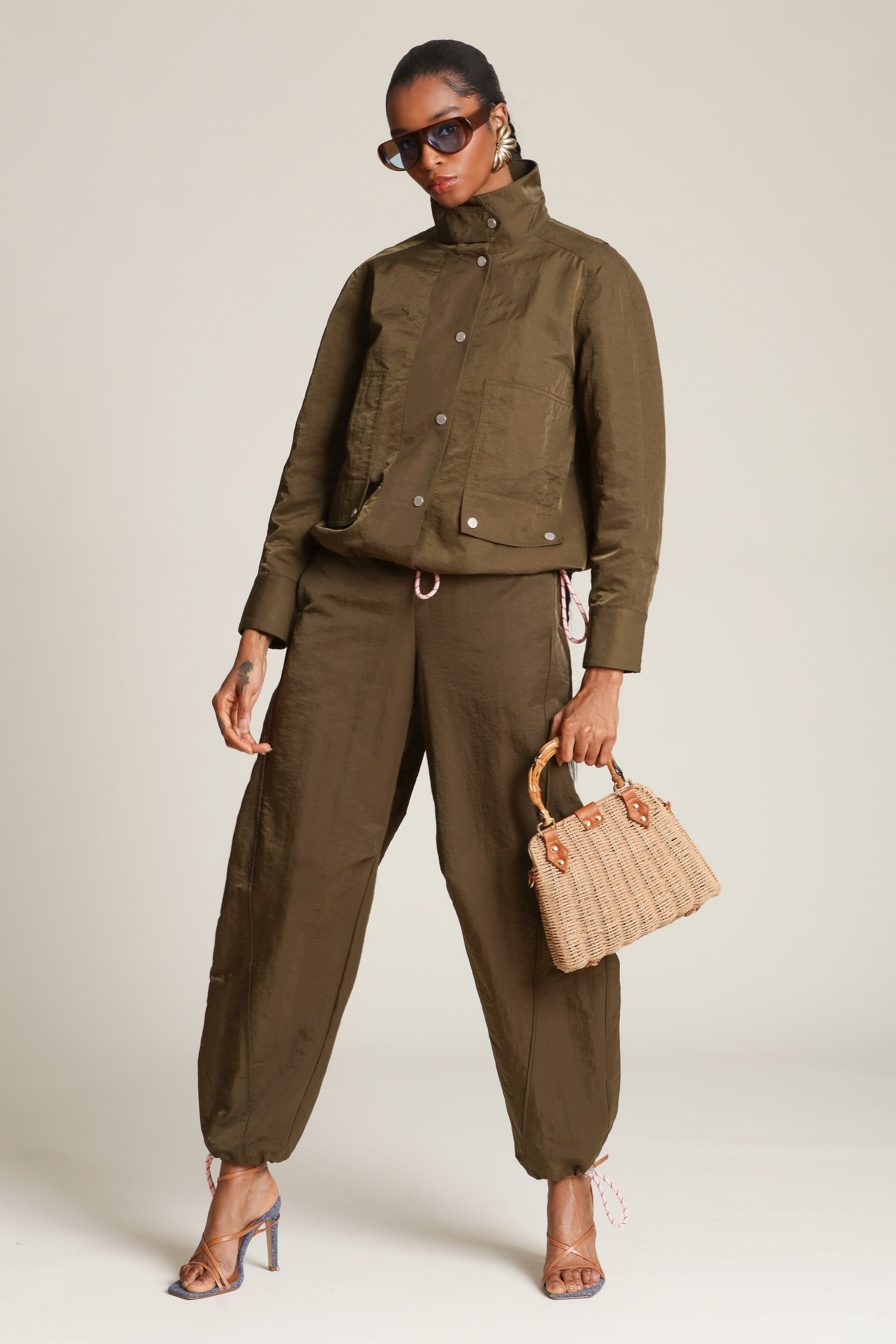 Jacket Anorak with Drawstring Coats & Jackets Avec Les Filles