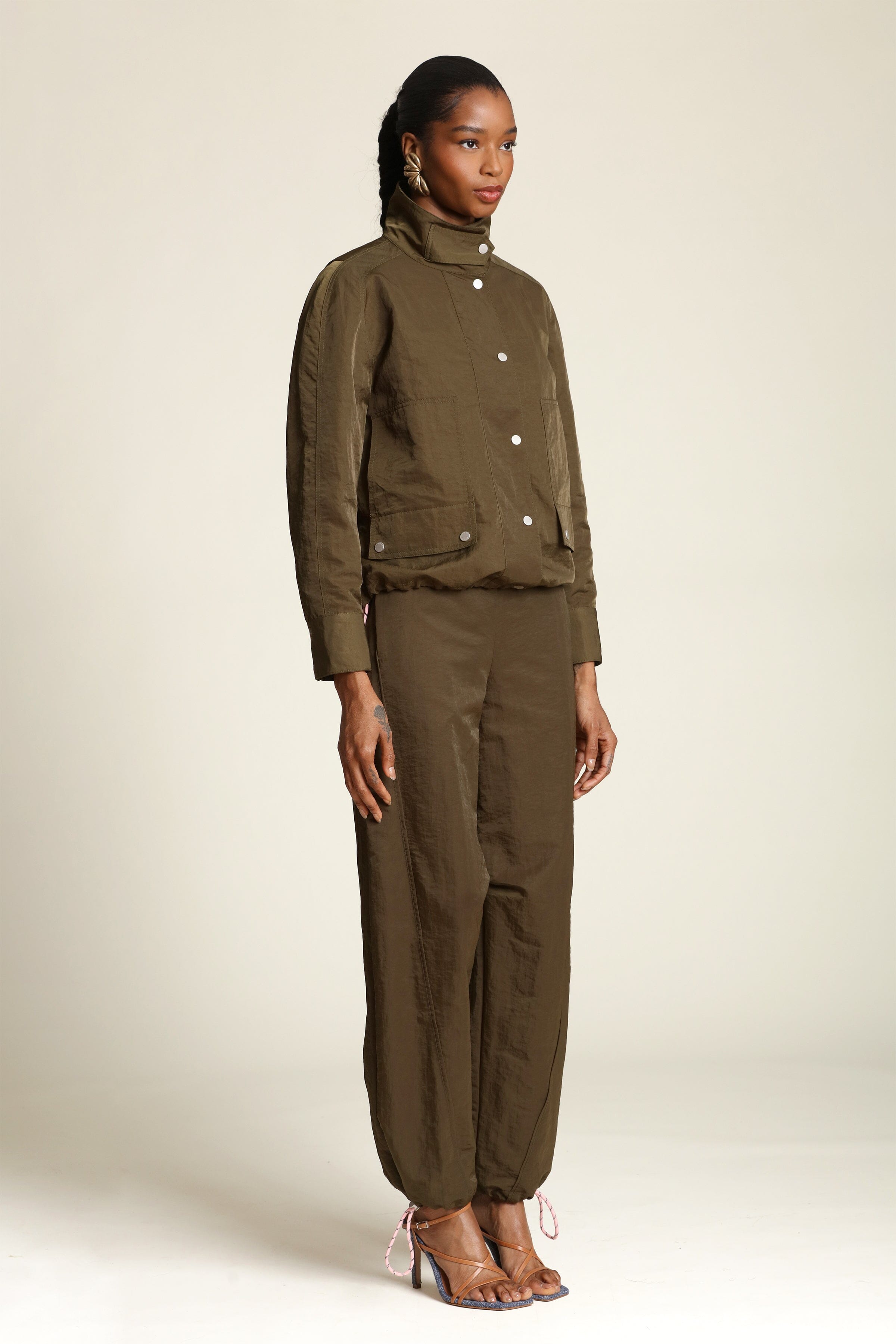 Jacket Anorak with Drawstring Coats & Jackets Avec Les Filles
