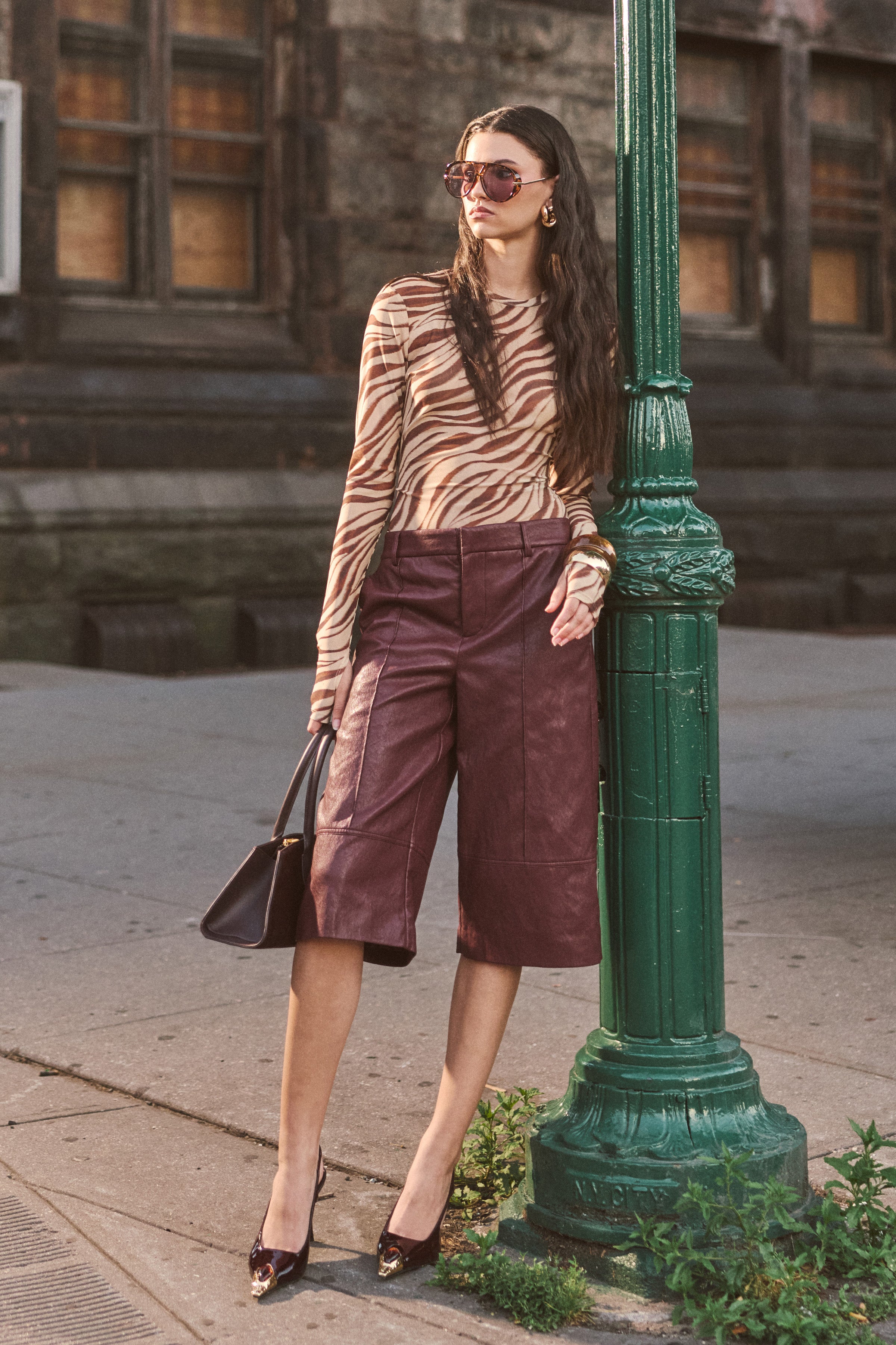 Faux-Ever Leather™ Culottes