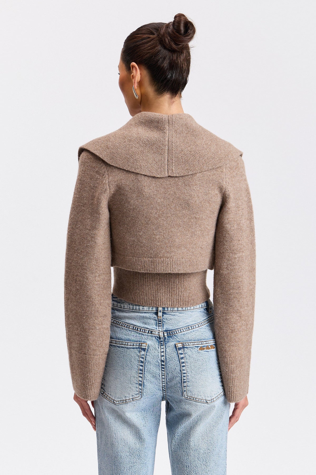 Knit sweater set in wool-blend - Shop designer women's cute 2 piece sweater sets by Avec Les Filles.