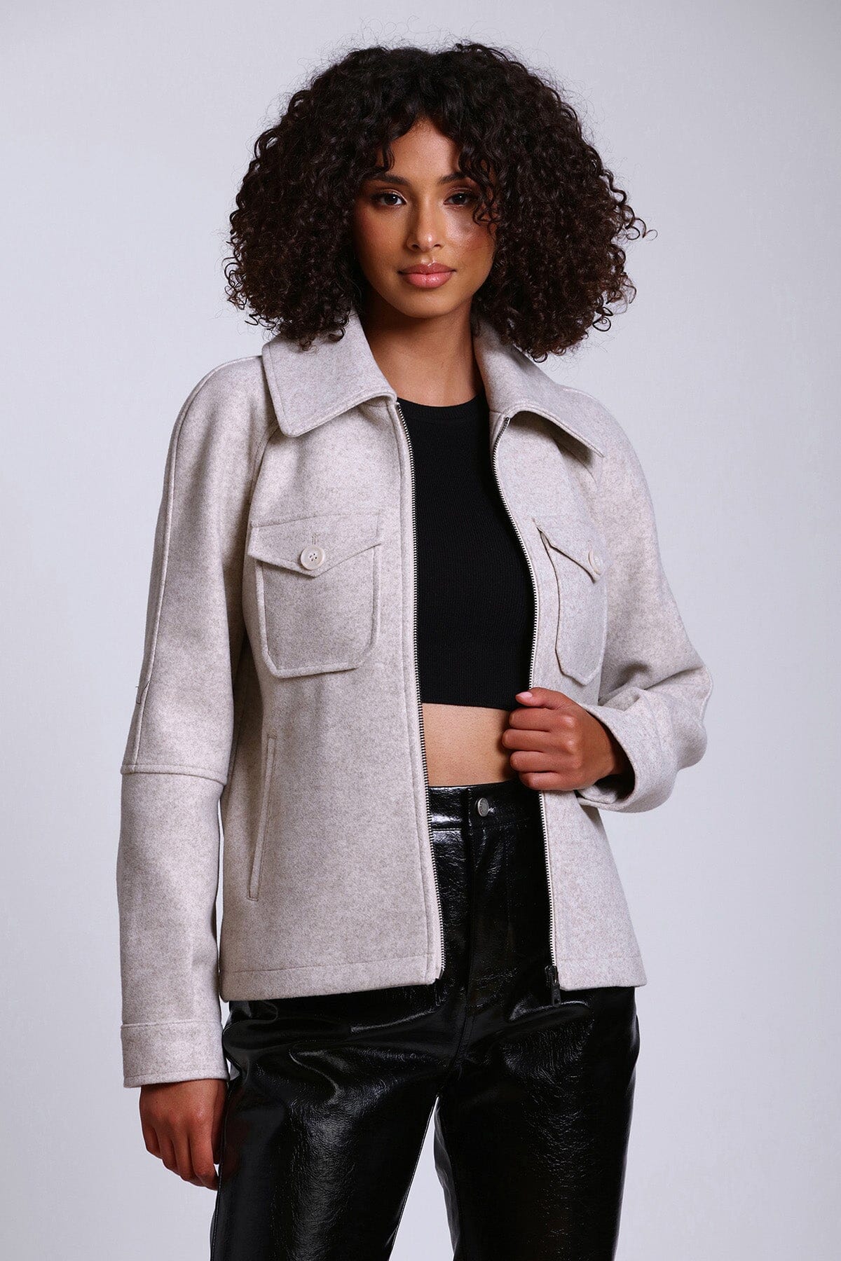 Topshop petite relaxed clearance coat