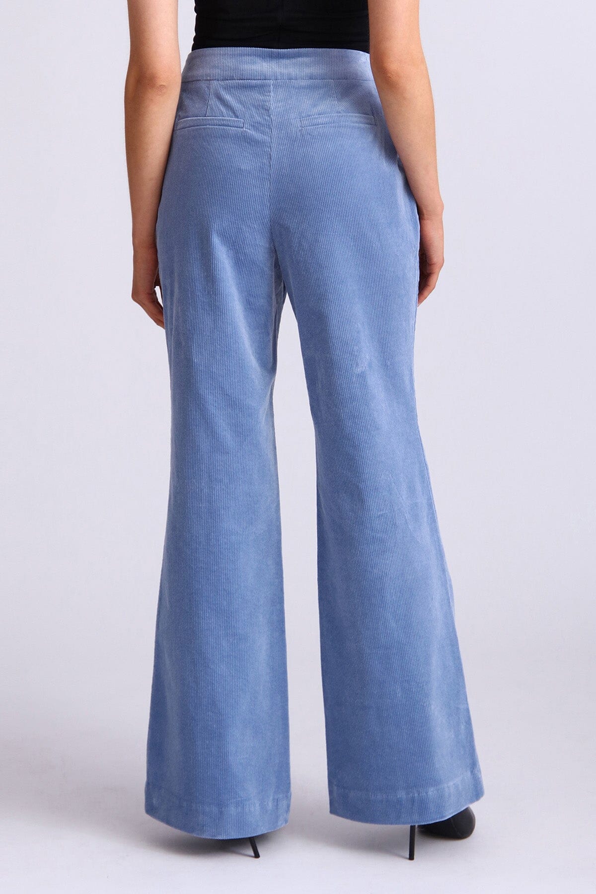 Wide Leg Trouser in Seasonless Wool | Women's Pants | Argent