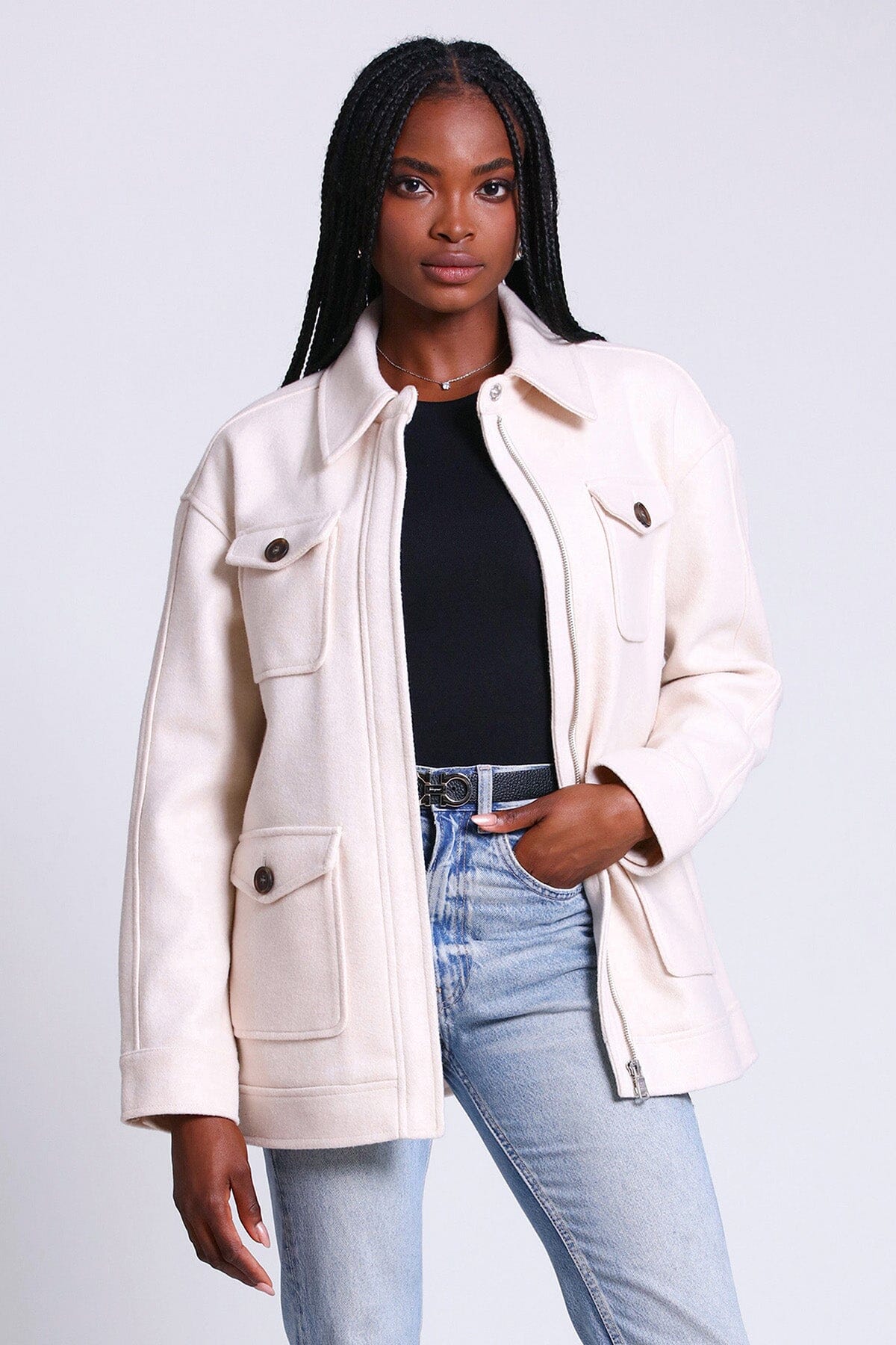 Shackets are fashionable trans-seasonal layering piece jackets