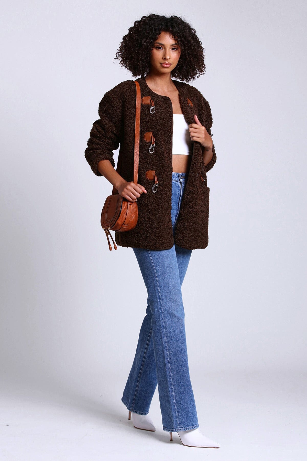 Ladies on sale toggle coat