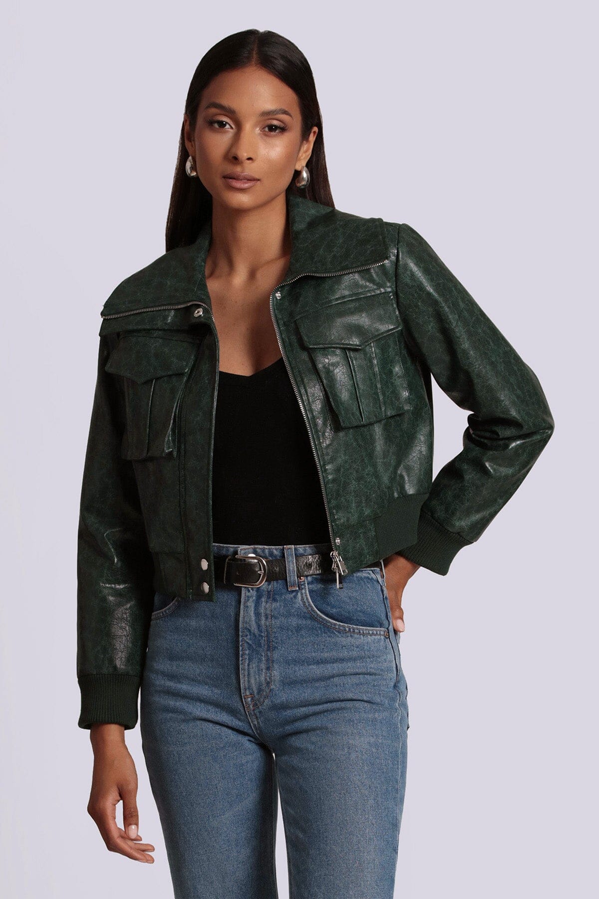 Cropped Coats Jackets Puffers Vests Outerwear
