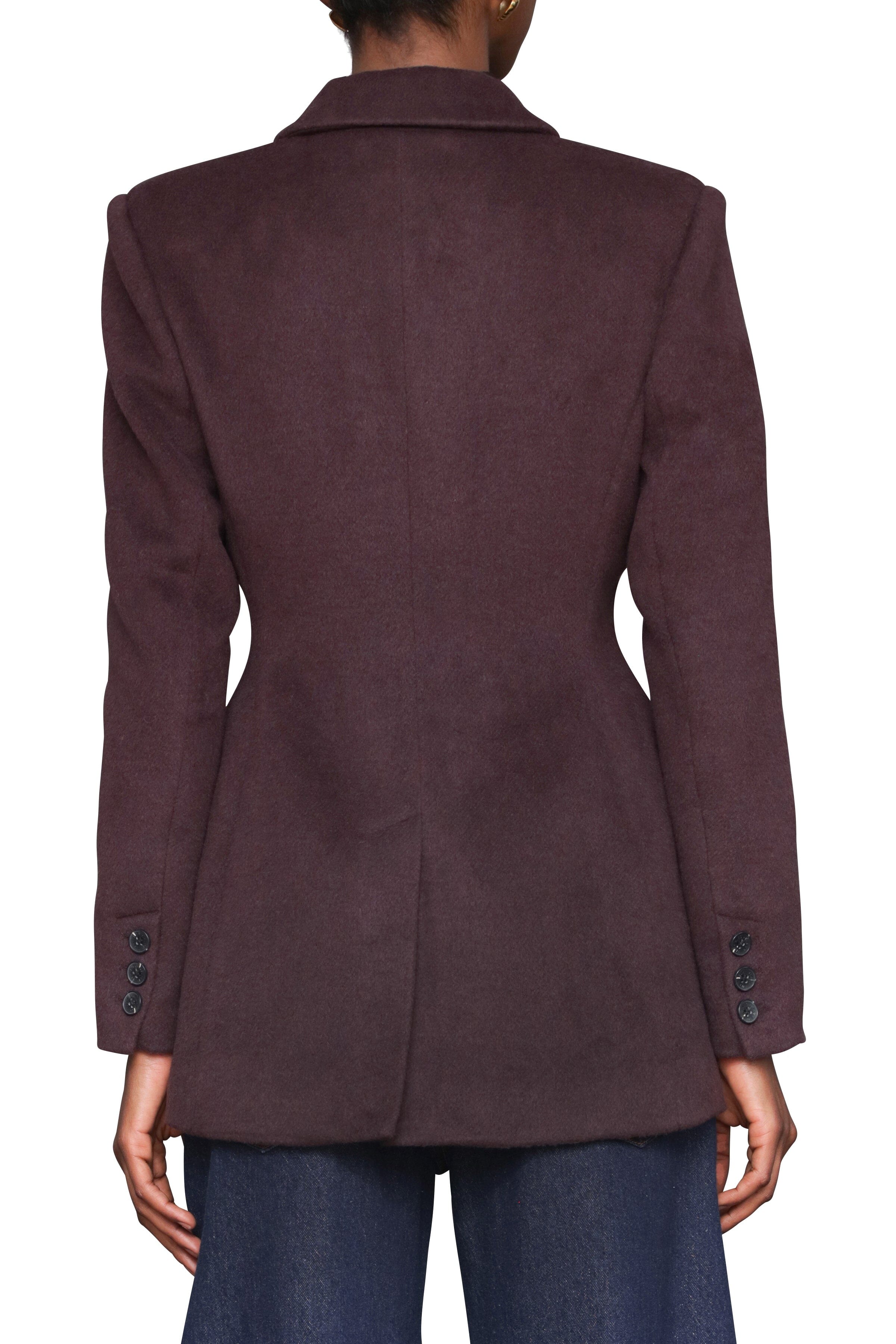 Hourglass Blazer Coat Avec Les Filles 