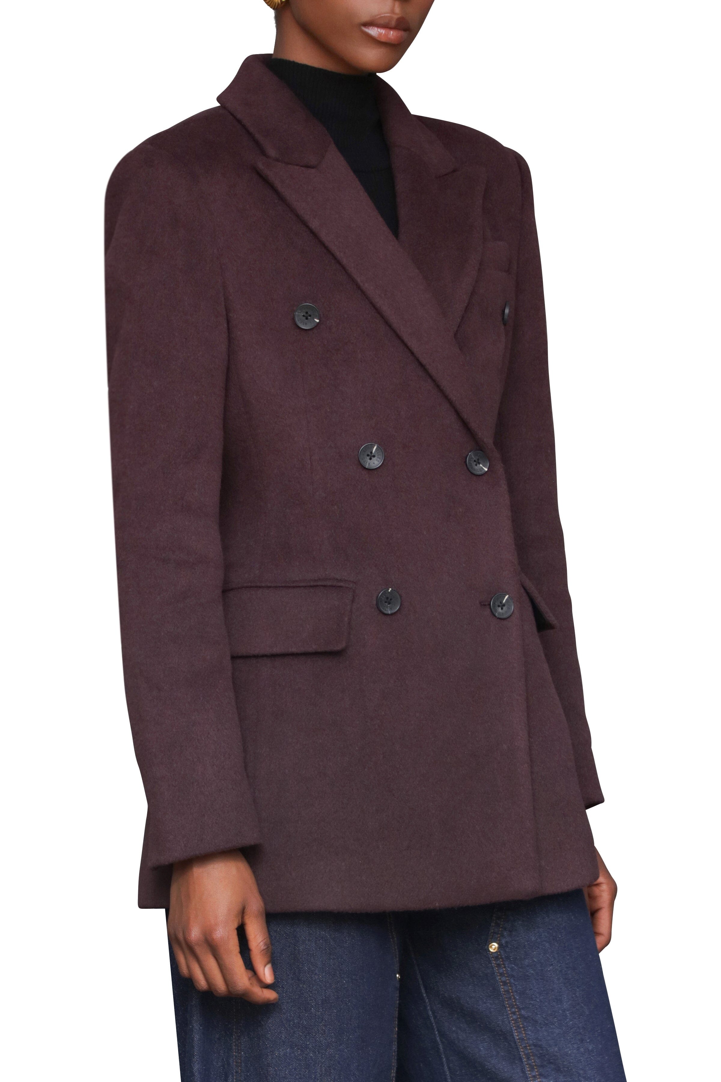 Hourglass Blazer Coat Avec Les Filles 
