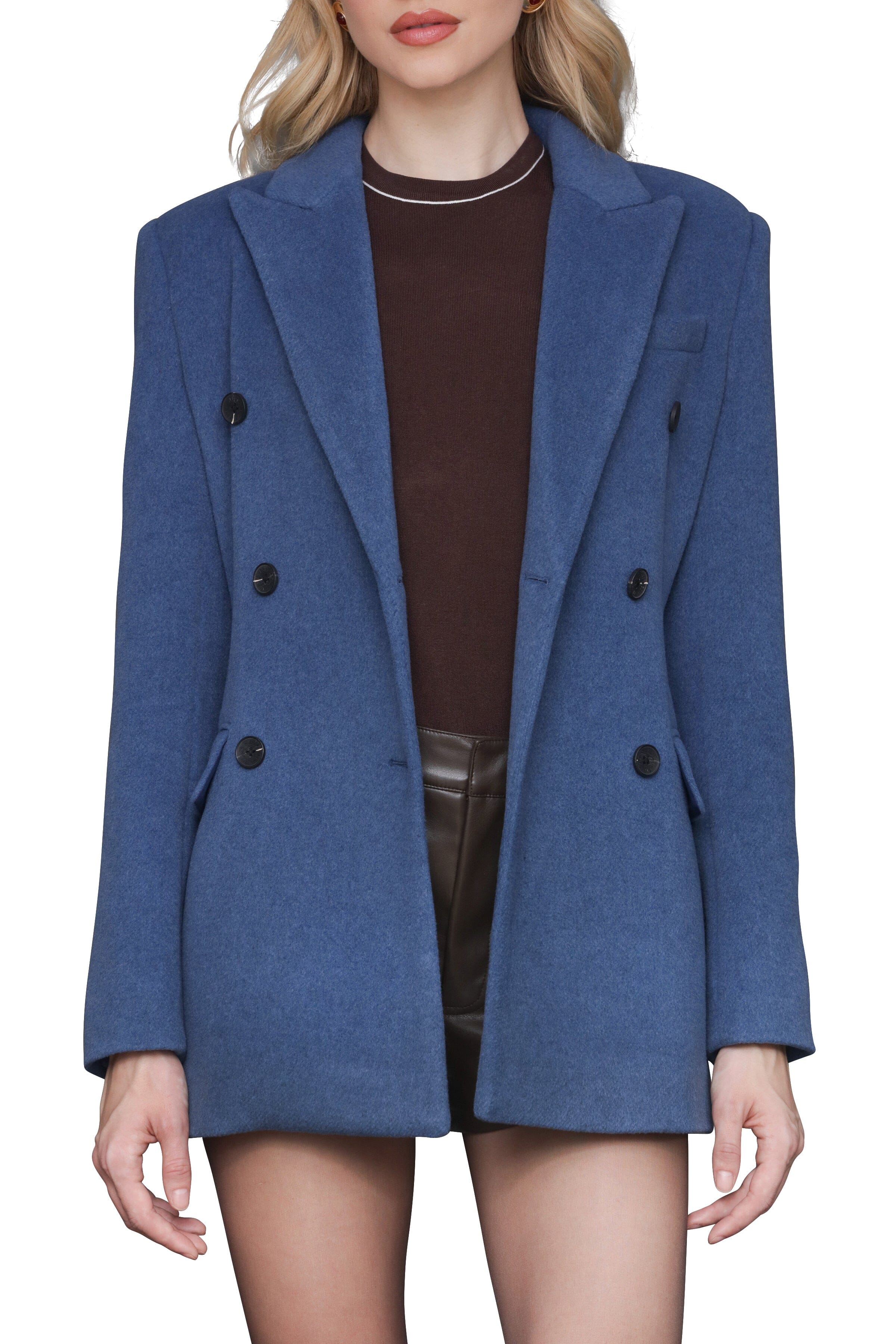 Hourglass Blazer Coat Avec Les Filles 