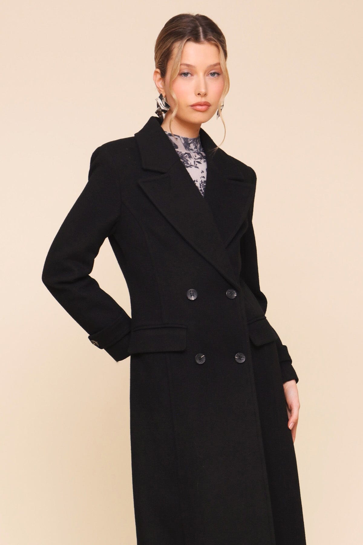 Girls tailored coat hot sale