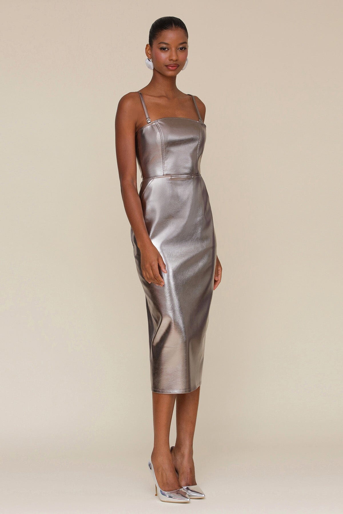Pewter grey dress store