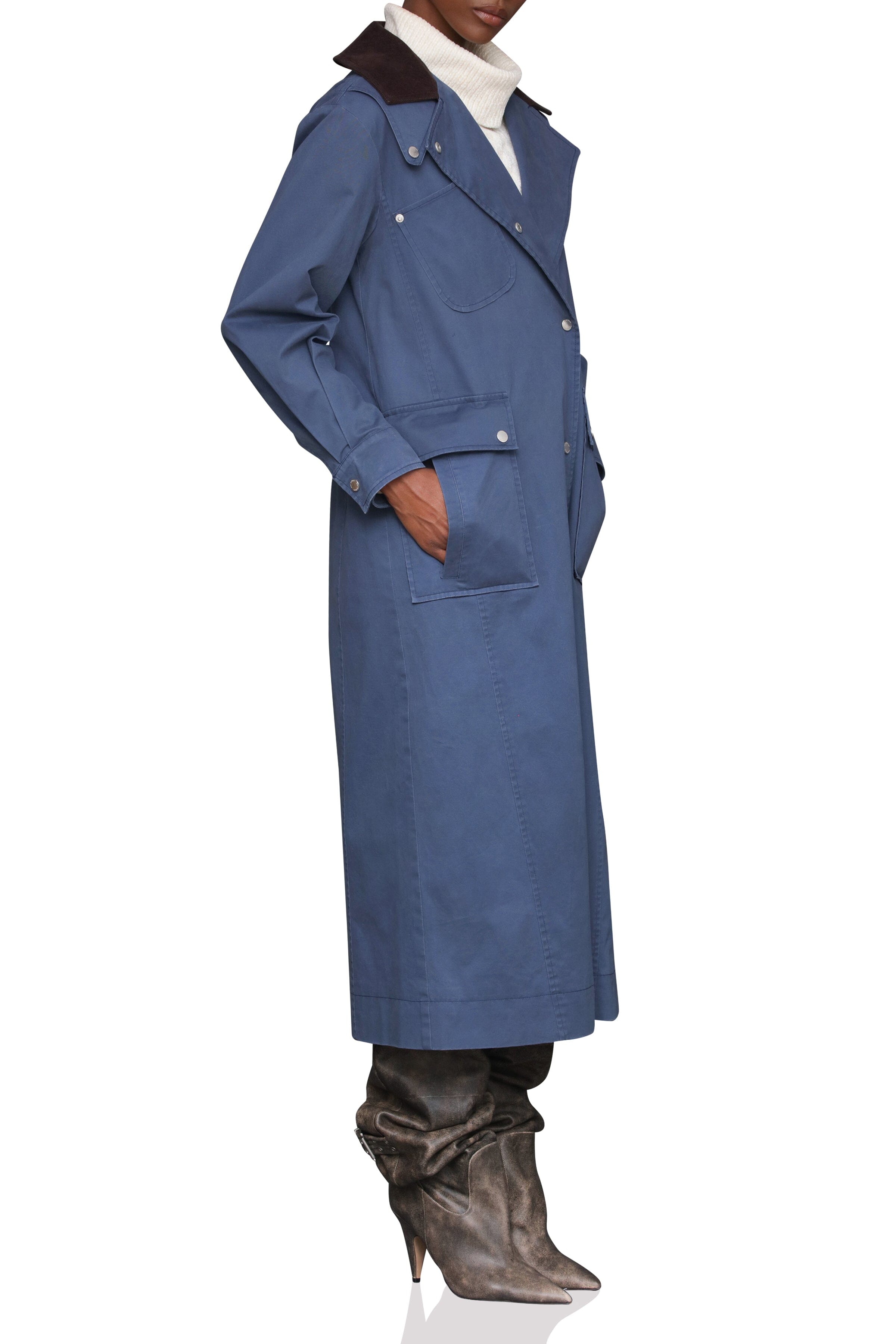 Coat Asymmetrical Utility Avec Les Filles 