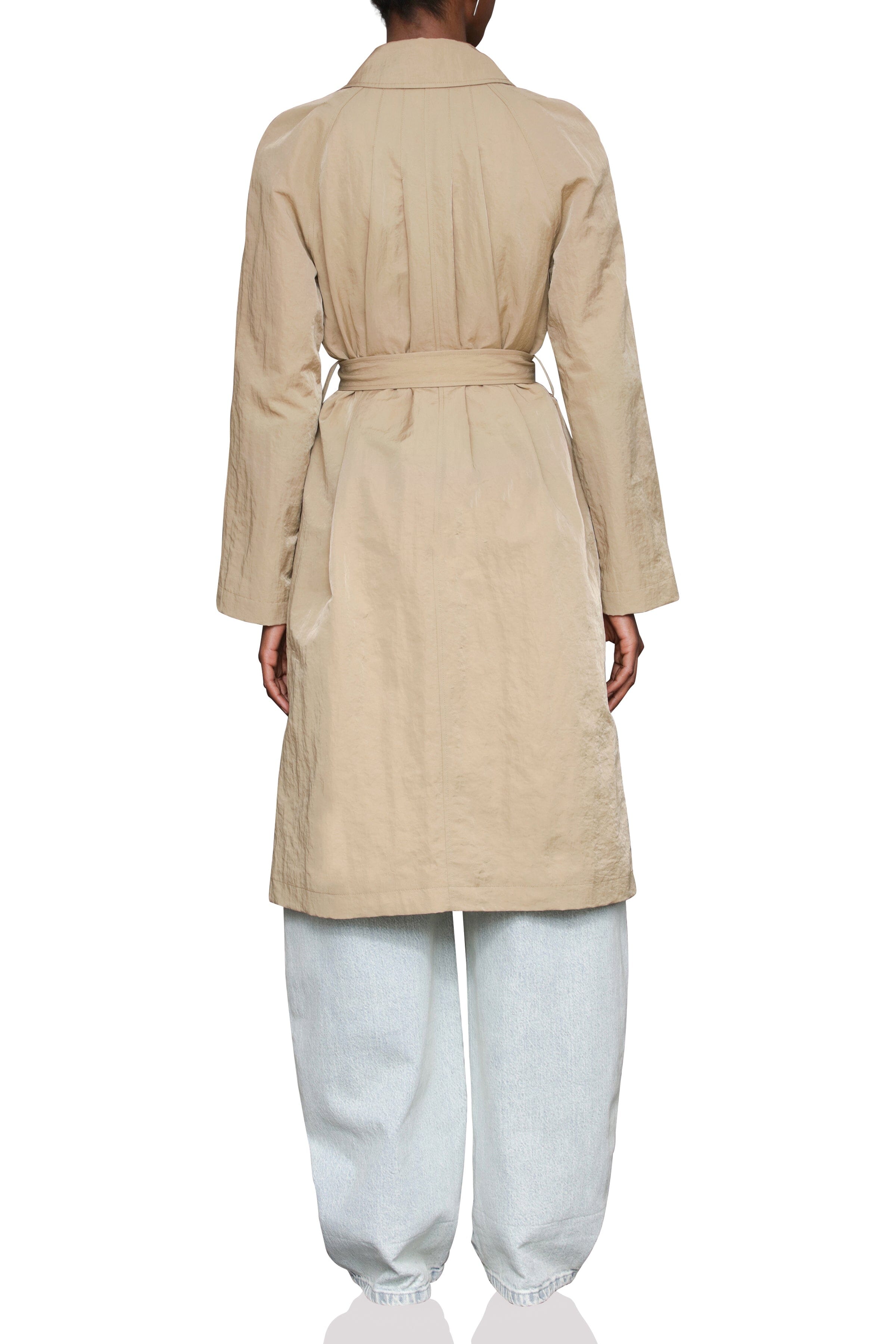 Nylon Rain Trench Coat Avec Les Filles 
