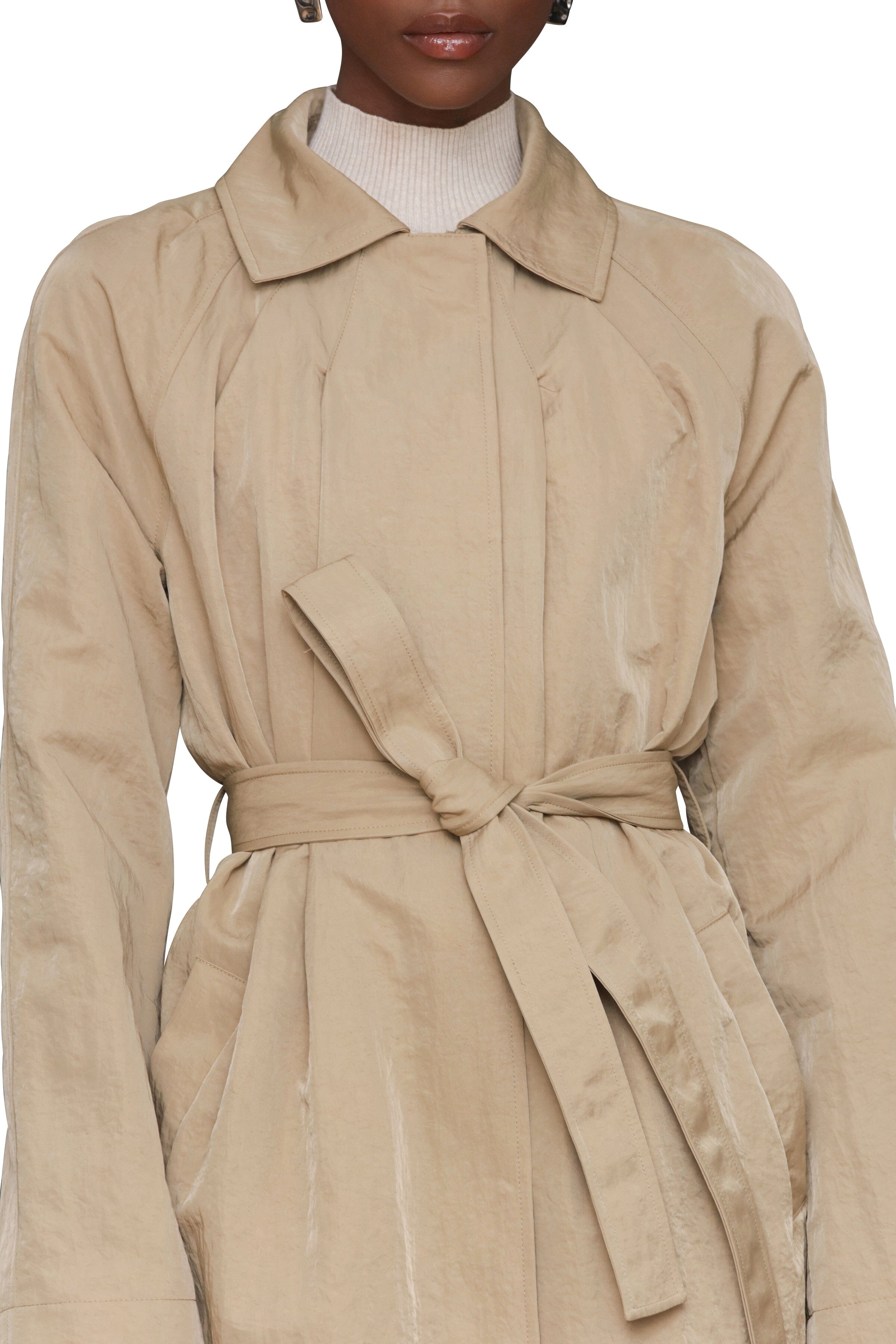 Nylon Rain Trench Coat Avec Les Filles 