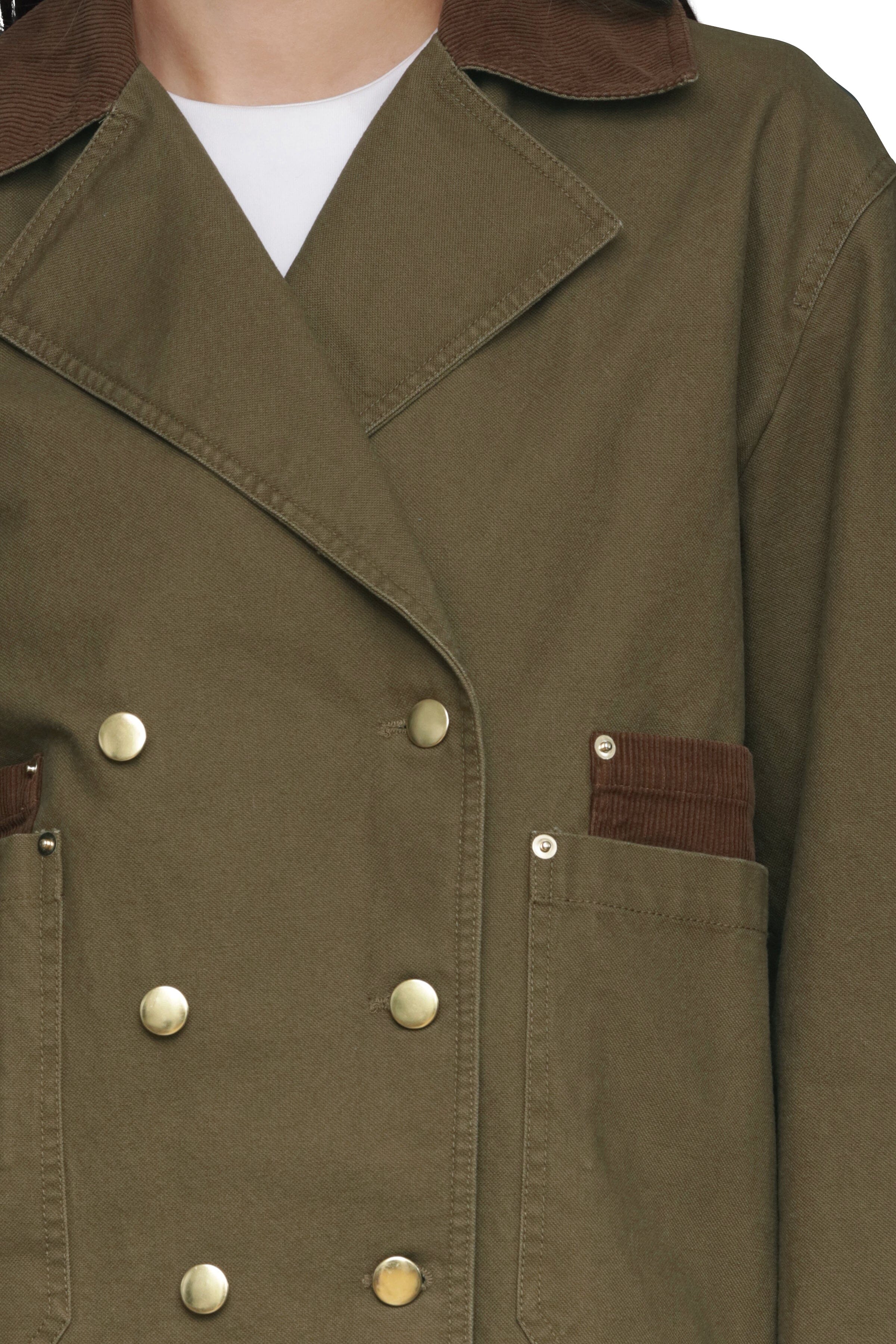 Cotton Utility Jacket Avec Les Filles 