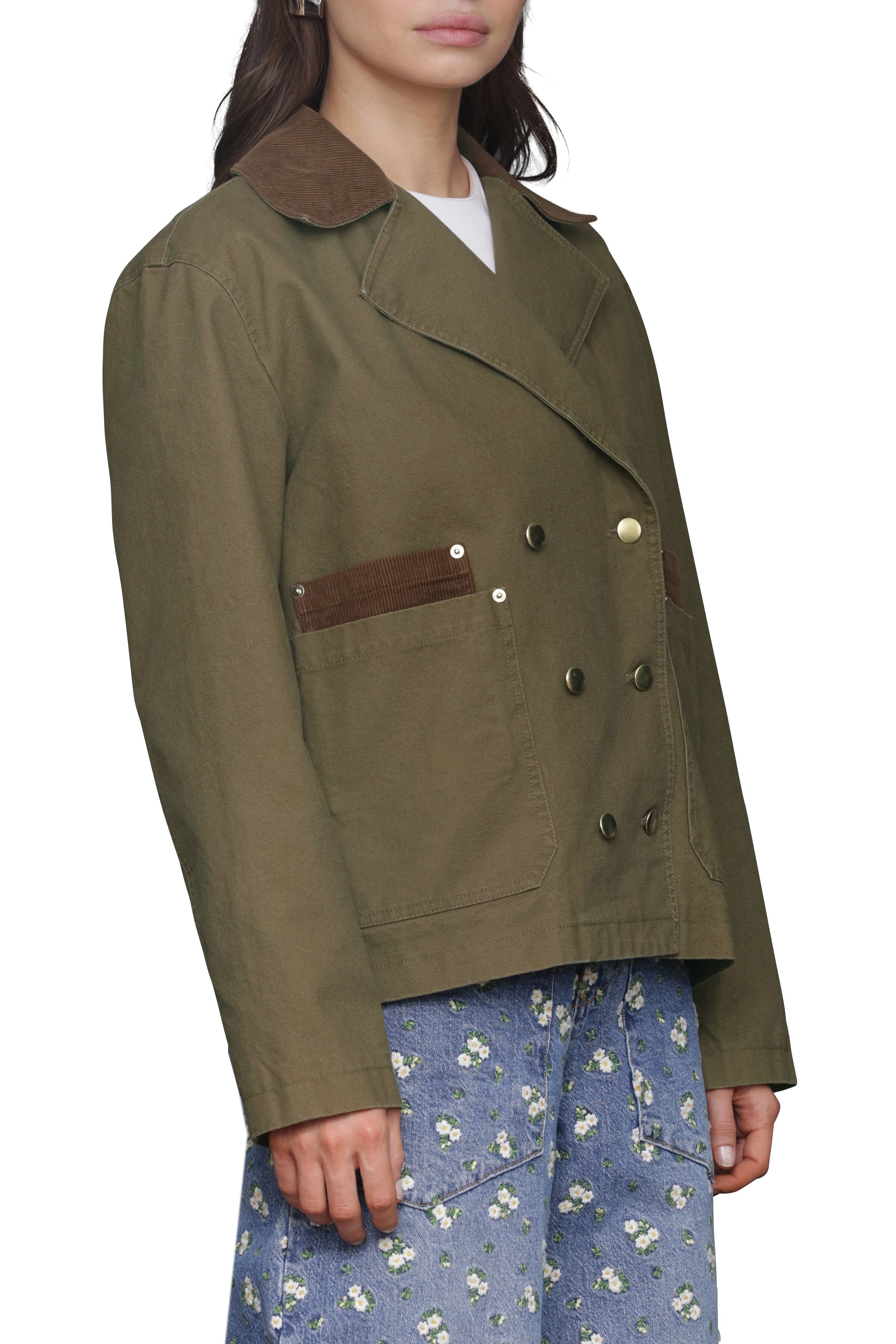 Cotton Utility Jacket Avec Les Filles 