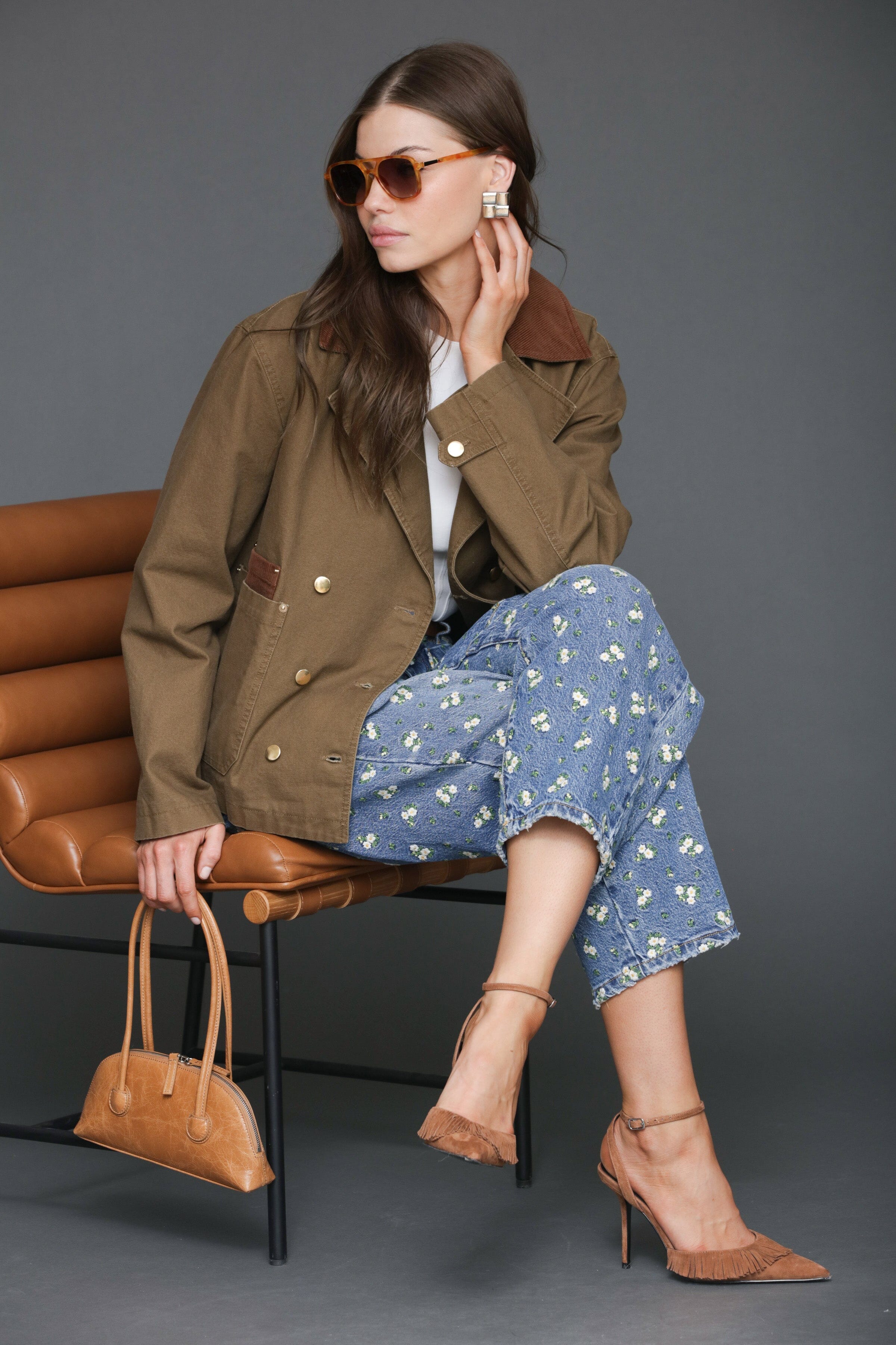 Cotton Utility Jacket Coats & Jackets Avec Les Filles 