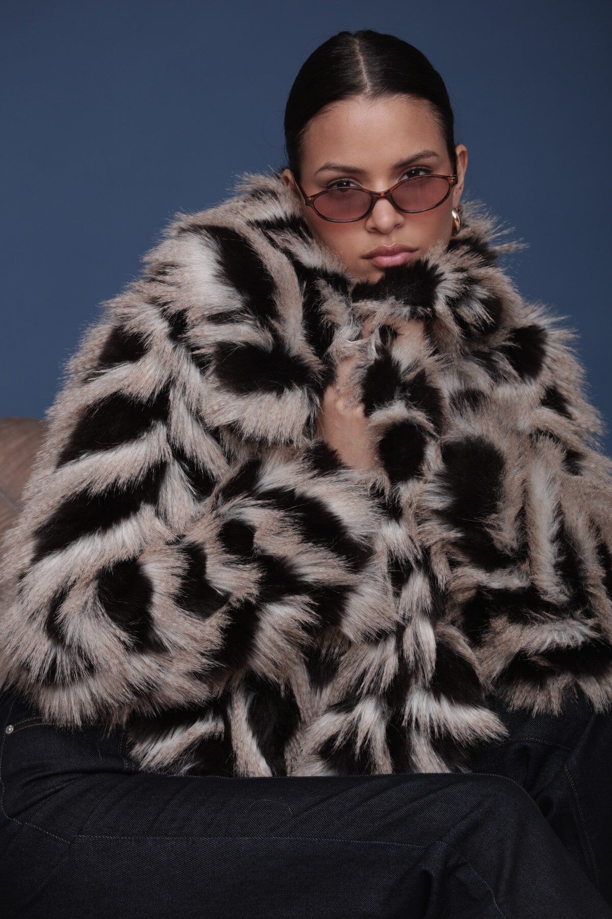Jacket Bigger Collar Cropped Coats & Jackets Avec Les Filles 