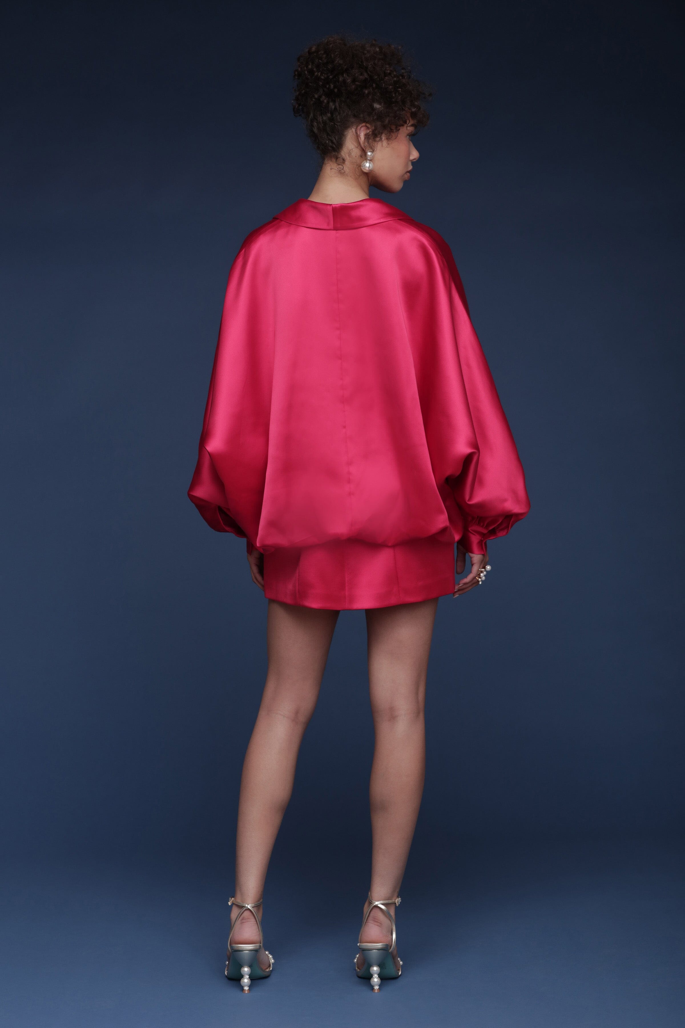 Oversized Dolman Sleeve Jacket Coats & Jackets Avec Les Filles 