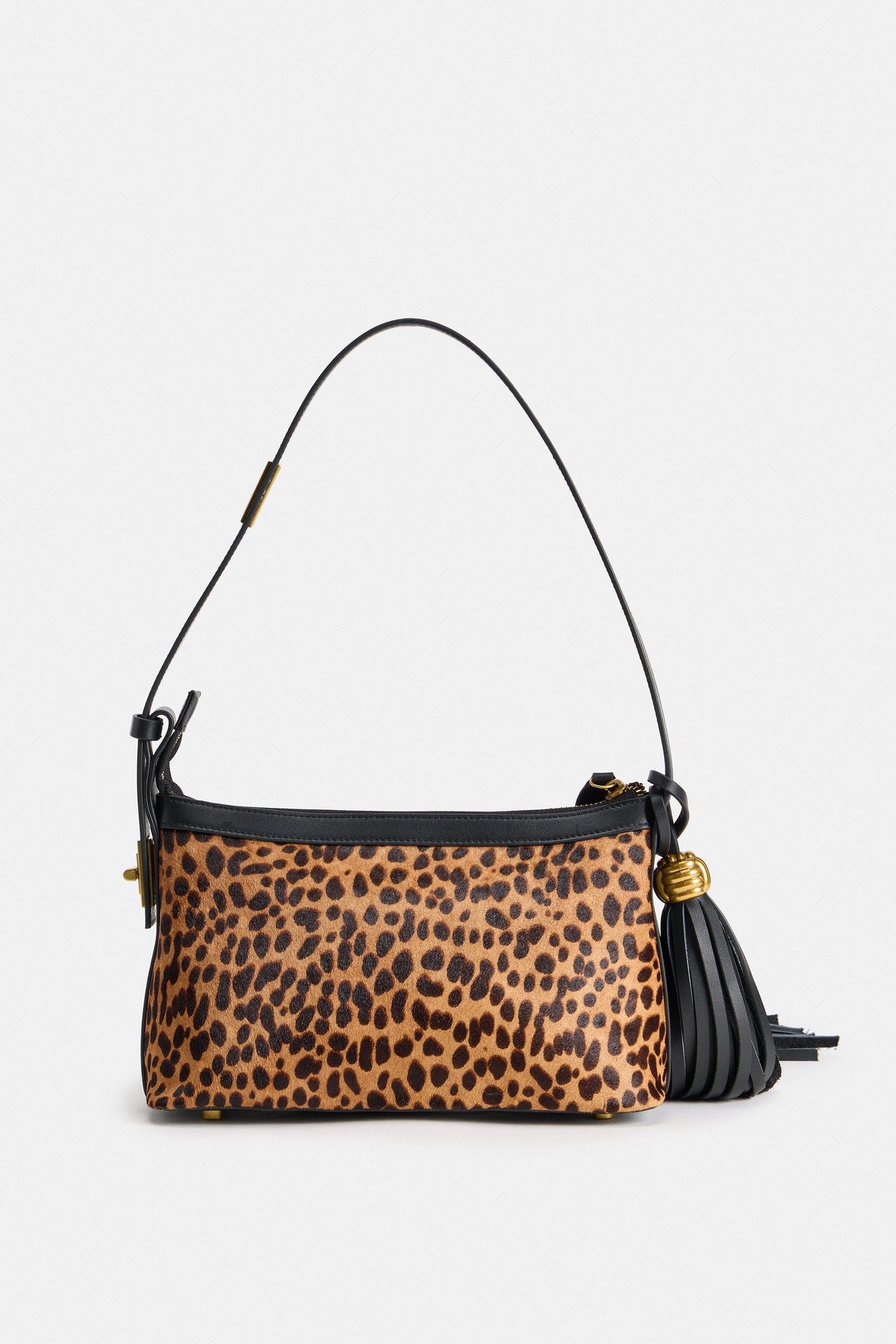 Purse leopard with adjustable shoulder strap - Shop women's cheetah print handbags by Avec Les Filles.