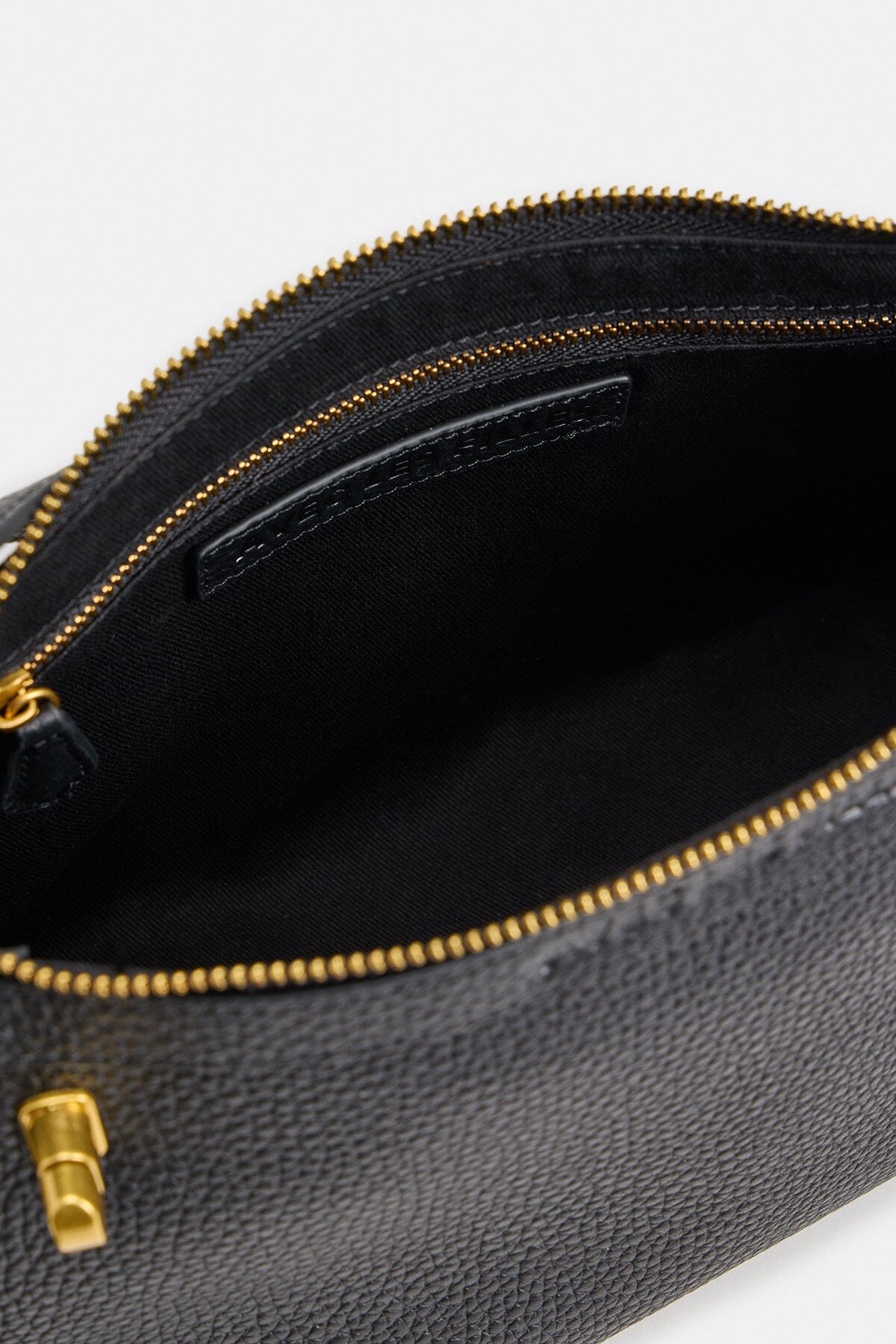 Black leather shoulder bag in 100% genuine leather - Shop women's leather bags by Avec Les Filles.