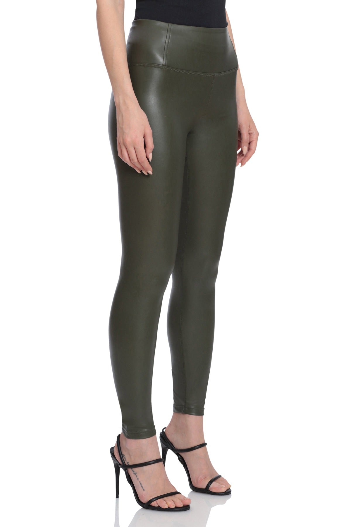 Faux Leather Liquid Legging Bottoms Avec Les Filles x Bagatelle 