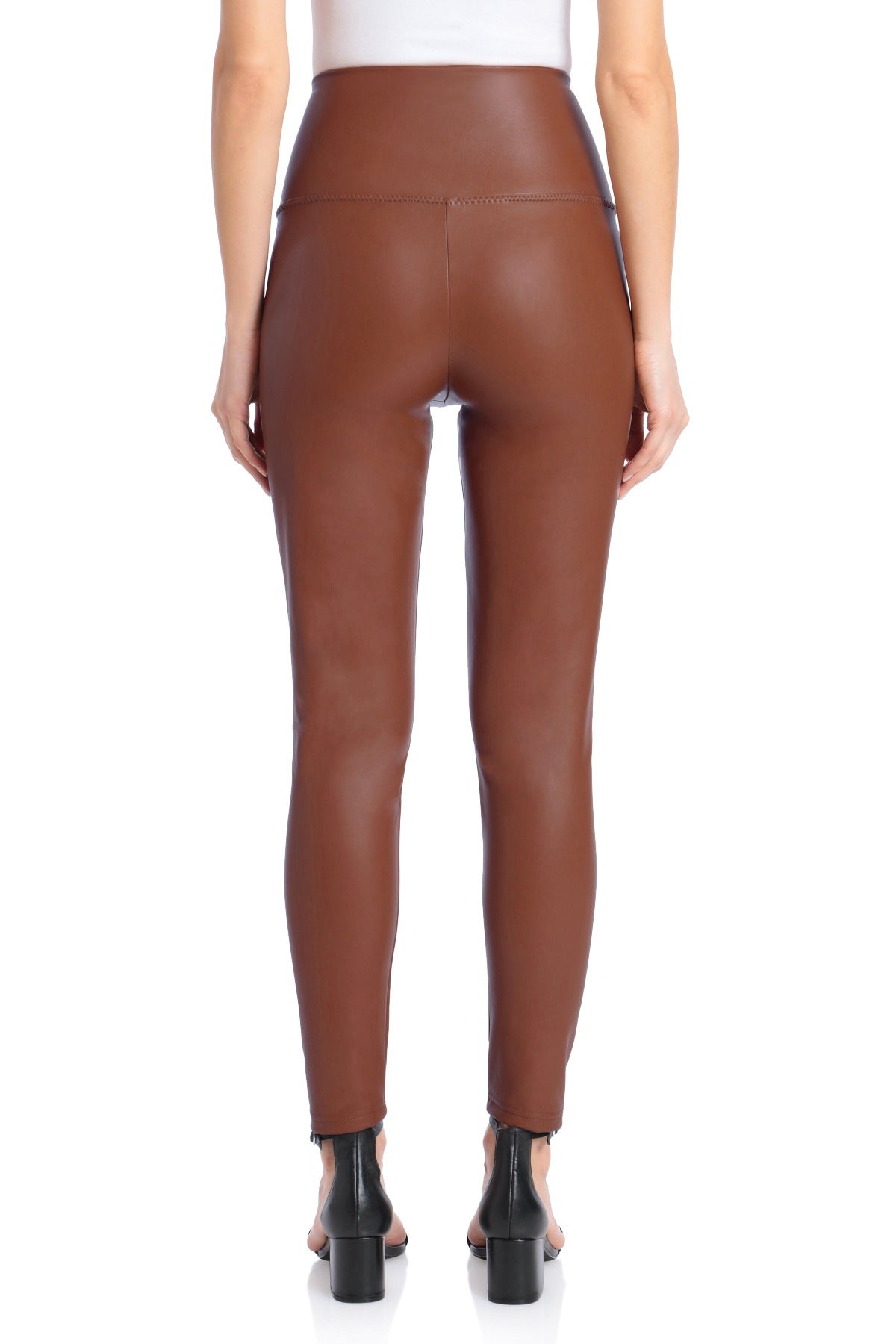 Faux Leather Liquid Legging Bottoms Avec Les Filles x Bagatelle 