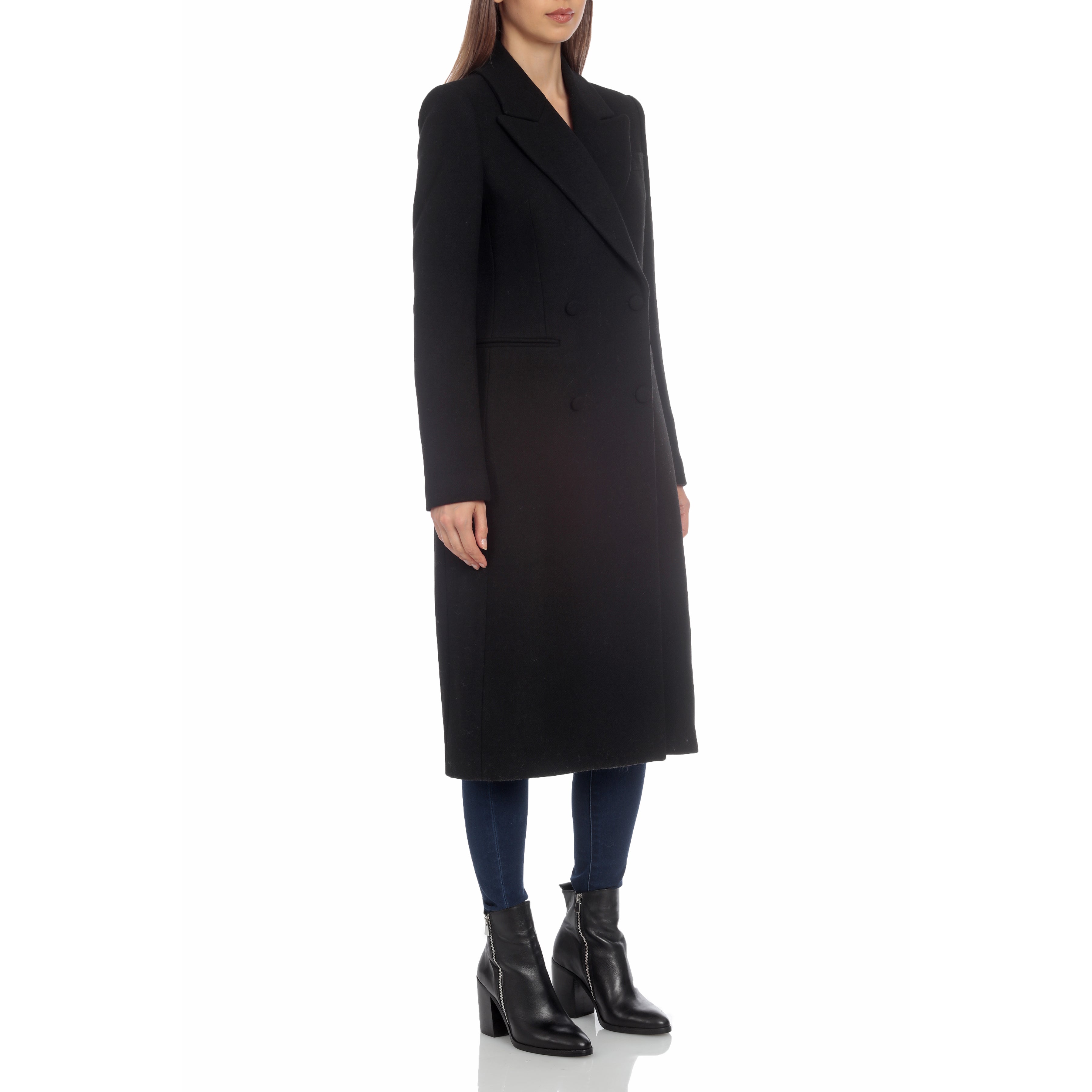 Double-Breasted Tailored Coat Outerwear Avec Les Filles 
