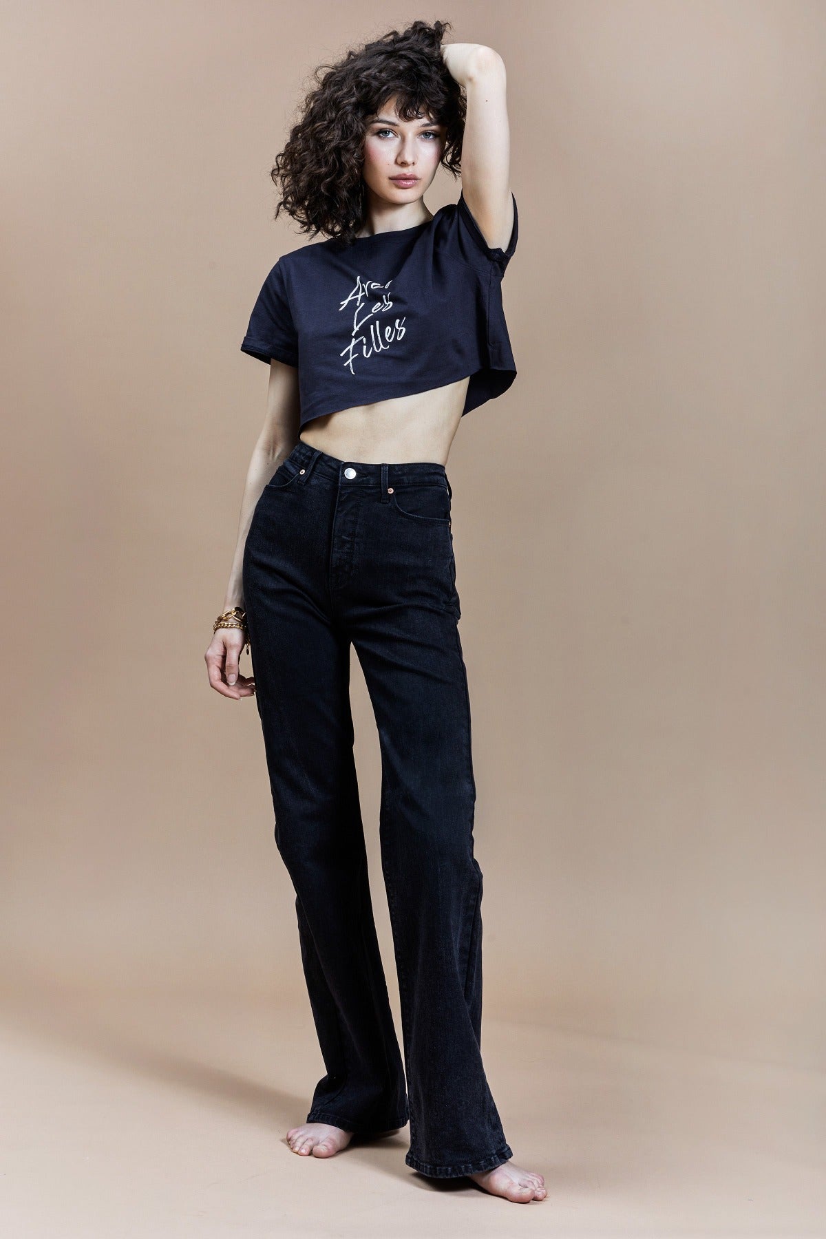 Jean flare fille online